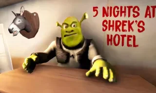 Five Nights at Shrek's Hotel — creepy hotel chase scene